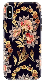 04-GÇ | Dantelli Çiçek Temalı Telefon Kılıfı