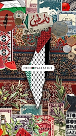 02-F | Desenli Filistin Temalı Telefon KIlıfı